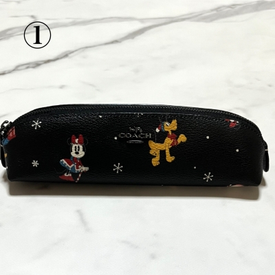 コーチ×Disney ミッキー ペンケース