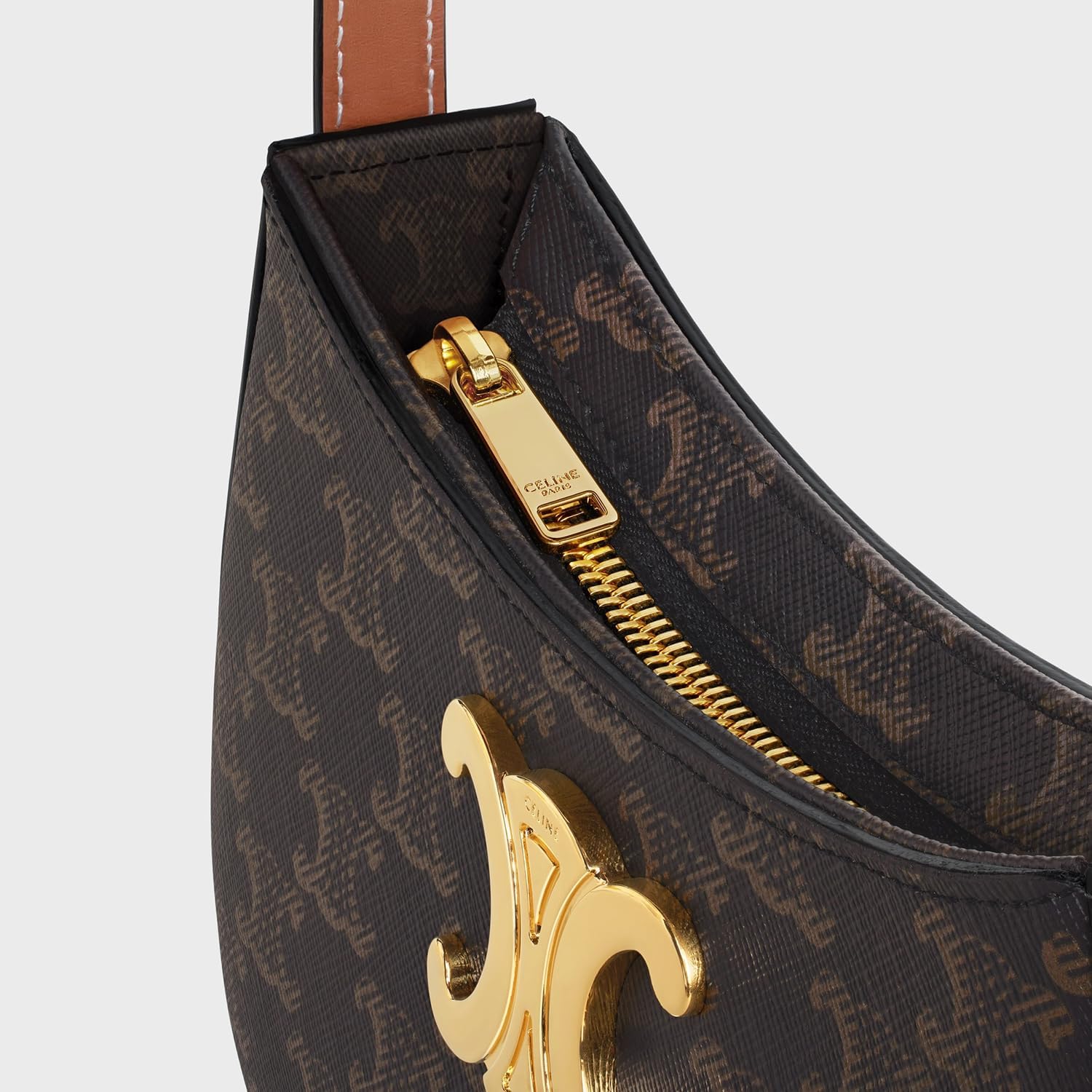 CELINE ショルダーバッグ 11570-2cuz-04lu セリーヌ]ミディアム ティリー バッグ トリオンフキャンバス