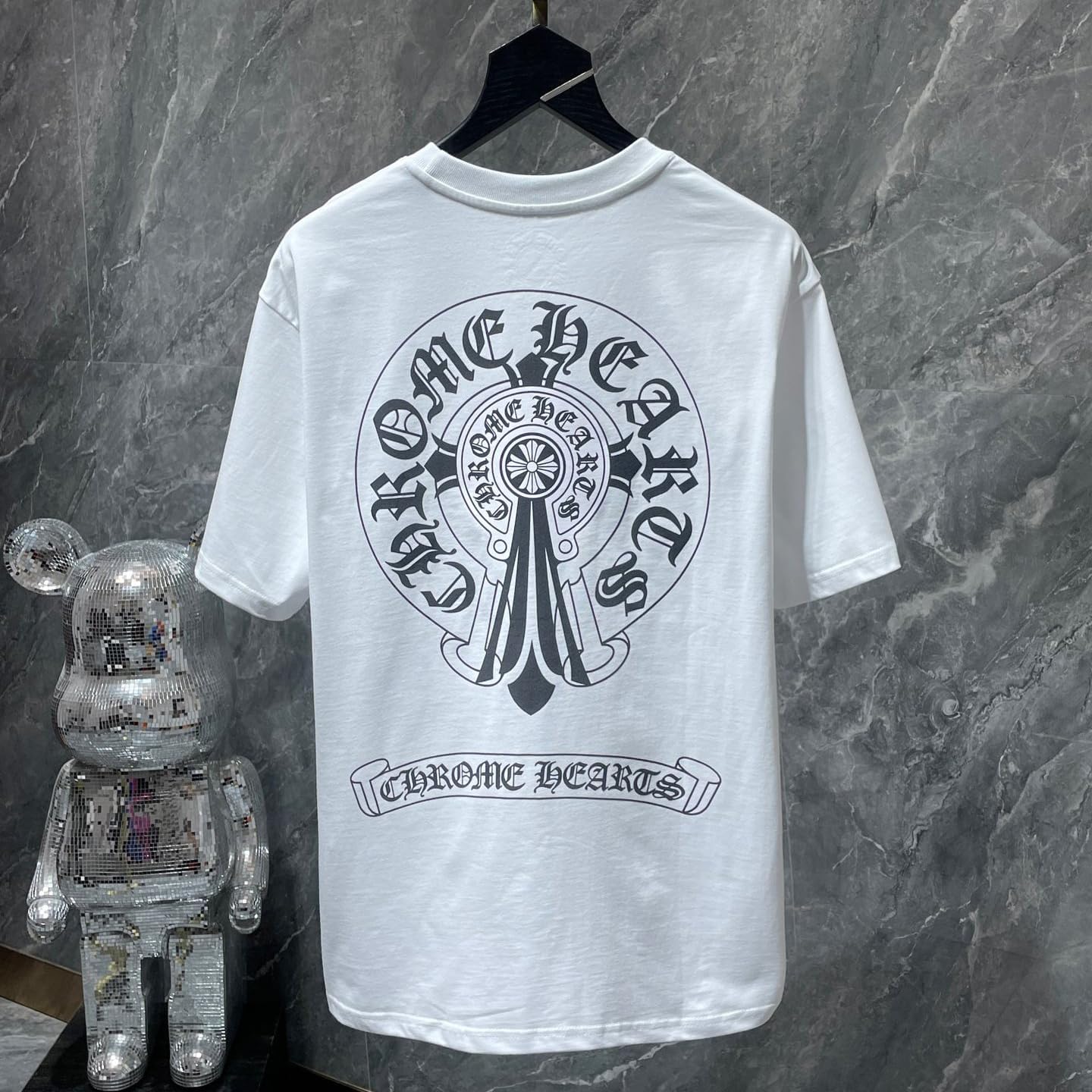 クロムハーツ] 半袖 Tシャツ クロス CH ゴシックTシャツ メンズ